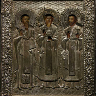 Three Hierarchs: St. Basil the Great of Caesarea, St. Gregory the Theologian of Nazianzus, and St. John Chrysostom of Antioch, The