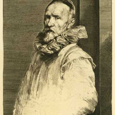 Portrait of Jan de Wael from The Iconography