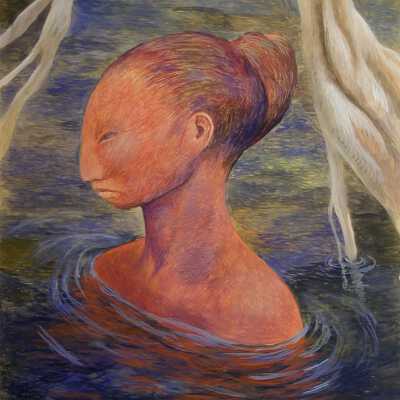Woman Bathing