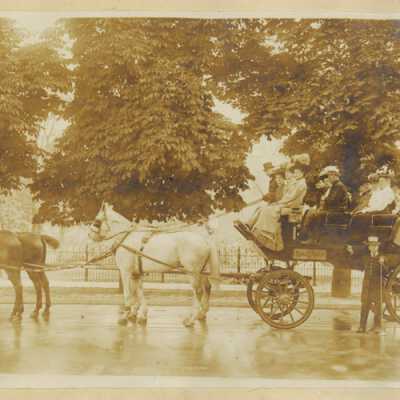 Tour Group in King Edward Carriage