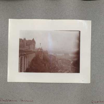 From Dufforin Terrace Quebec