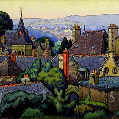 Untitled Village Scene