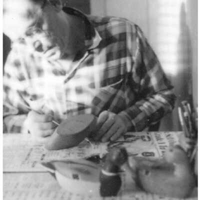 John Thomas Painting Duck