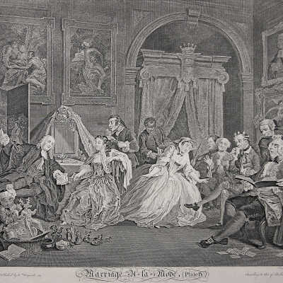 The Toilette from Marriage a la Mode, Plate IV