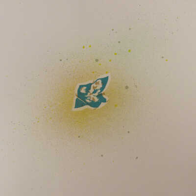 Floating cards series of five prints