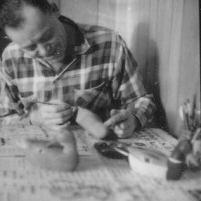 John Thomas Painting Duck
