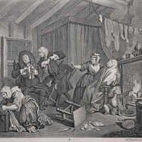 Harlot’s Progress, Plate V