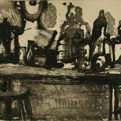 Still Life with Bust