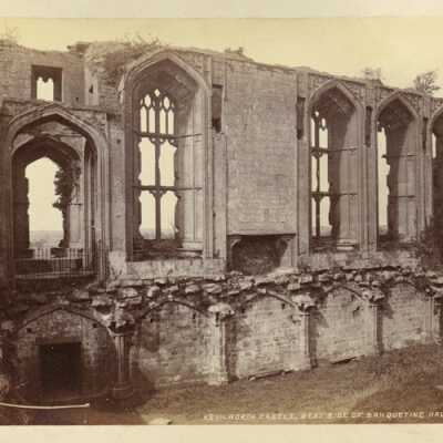 Kenilworth Castle, Westside of Banqueting Hall