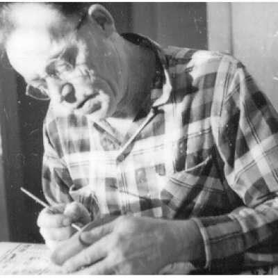 John Thomas Painting Duck