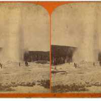 Old Faithful in Eruption