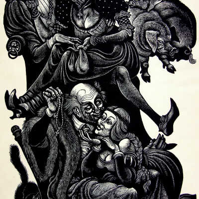The Follies of Old Age from In Praise of Folly