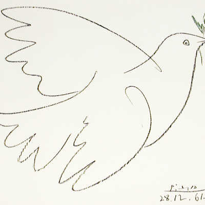 Copy of La colombe bleue (The Blue Dove)