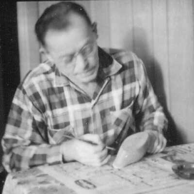 John Thomas Painting Duck
