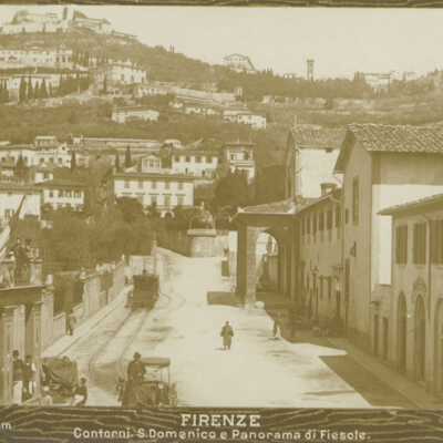 FIRENZE Contorni. S. Domenico e Panorama di Fiesole.