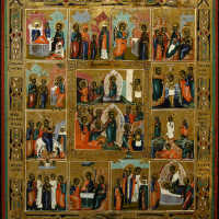 Anastasis with Twelve Feasts, The