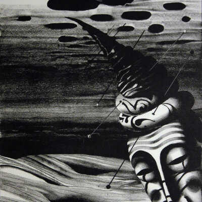Landscape with Mask