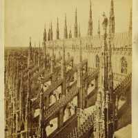 MILANO - Cattedrale Parte Superiore Di Una Fiancata