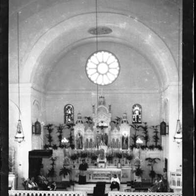 Interior of Catholic Church