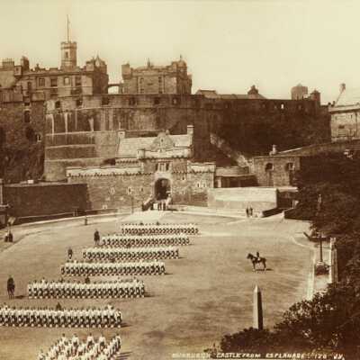 Edinburgh Castle from Esplanade