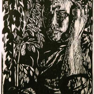 Man with Sea Oats
