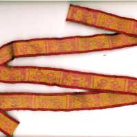 Belt with bird motif