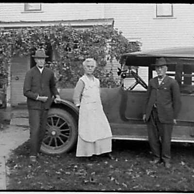 Wm. Fowler, Olive Johnson and C.S. Johnson