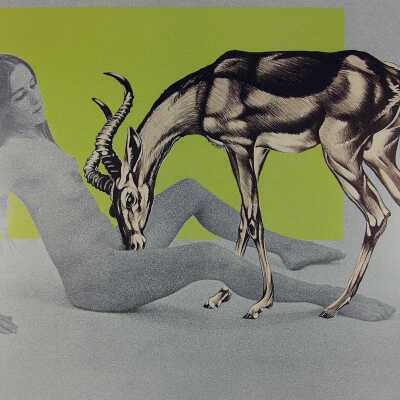 Girl with Antelope