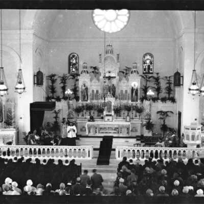 Interior of Catholic Church