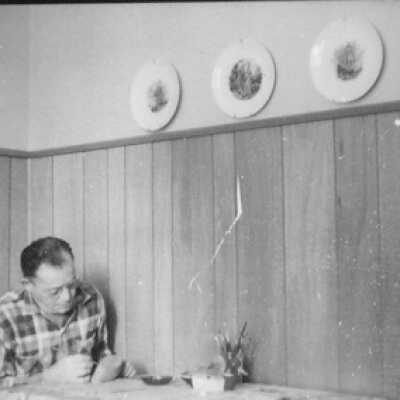 John Thomas Painting Duck