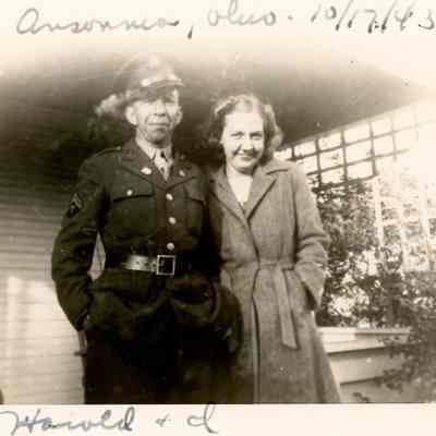 Camp Claiborne - "Harold + I" - Harold Brock - Ansonia, Ohio - October 17, 1943