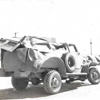 Smashed Jeep