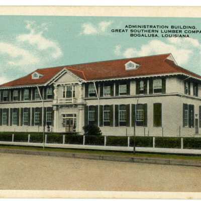 Postcard of Great Southern Lumber Company in Bogalusa, LA (c)