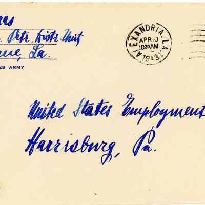 Camp Claiborne - Envelope Variation
