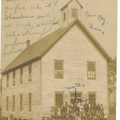 Postcard of Carson, LA from Mae (a)