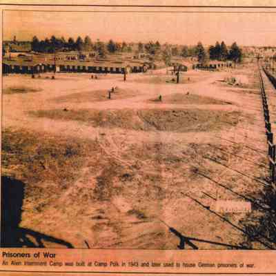 Picture of Camp Polk- Prisoner of war camp1943