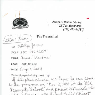fax to Phillip Jones from Dr. Burns: Page 21