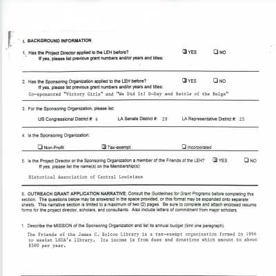 another background information sheet: Page 23