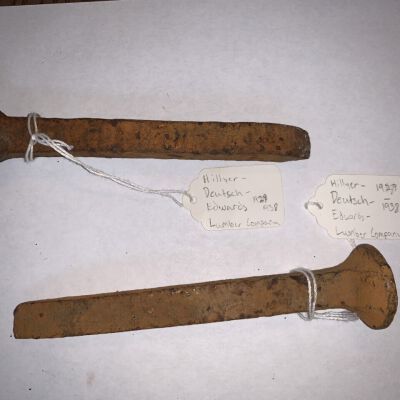 Hillyer, Deutsch, & Edwards Lumber Company Railroad Spike