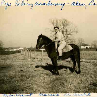 Camp Claiborne - Pope Riding Academy - January, 16, 1944