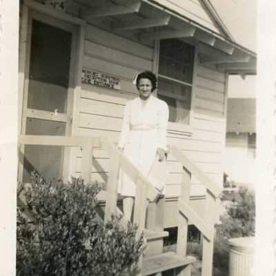 Entrance to Nurses Quarters