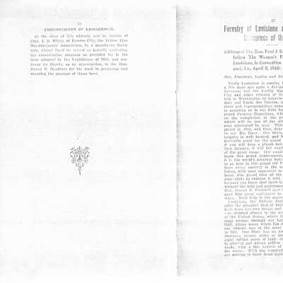 Forestry of Louisiana and the Natural Resources of the State: Page 8