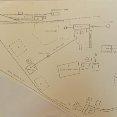 Map of Long Leaf Lumber Mill in Long Leaf, LA