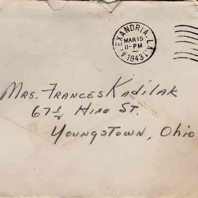 Pvt. M. J. Kadilak 1943-3-15