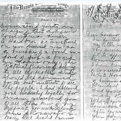 Letters from Henry Hardtner