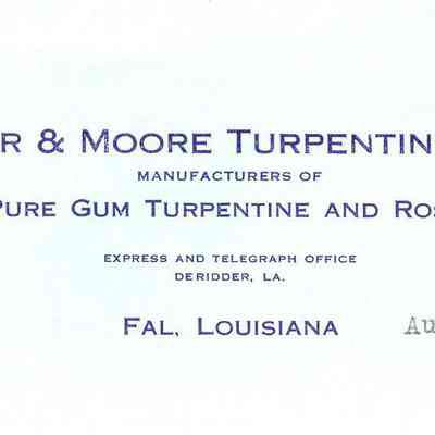 Lutcher & Moore Turpentine Works