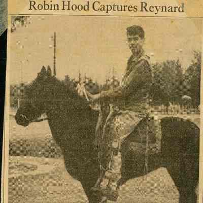 Camp Claiborne - Newspaper Clipping - "Robin Hood Captures Reynard"