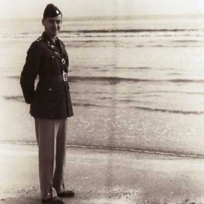 Camp Claiborne - Soldier in Parade Dress