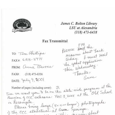 fax from Dr. Burns to Tim Phillips: Page 9