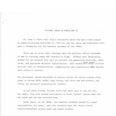 Victory Girls Course Summary (a)